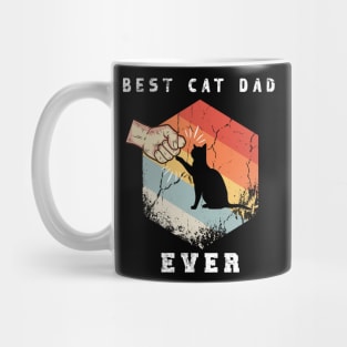 Best cat dad ever - Father vintage cat dad ever gift Mug